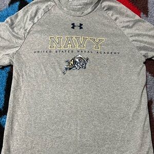 Small navy like new  shirt .